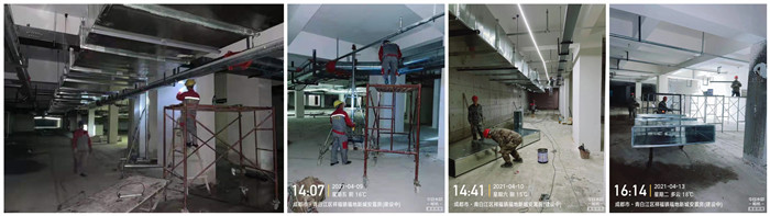 4月2日 青白江福地新城項(xiàng)鍍鋅鋼到現(xiàn)場700