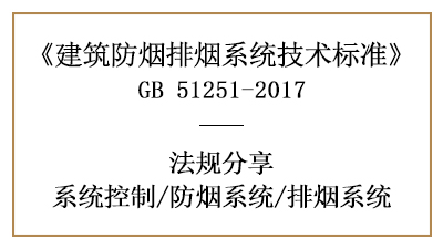建筑防煙排煙系統(tǒng)的控制要求有哪些？-四川國(guó)晉消防分享