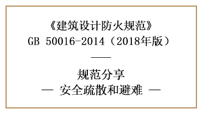 民用建筑做防火設計時安全疏散和避難應當怎樣設置？—四川國晉消防