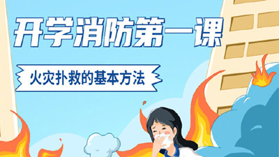 開(kāi)學(xué)消防第一課，火災(zāi)撲救的基本方法--四川國(guó)晉消防