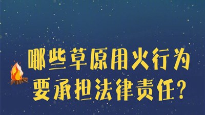 哪些草原用火行為要承擔(dān)法律責(zé)任？--四川國(guó)晉消防