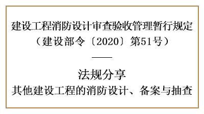 關(guān)于其他建設(shè)工程的消防設(shè)計(jì)、備案與抽查詳情-四川國(guó)晉消防分享