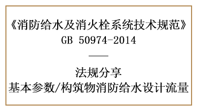 構(gòu)筑物消防給水消防設(shè)計流量規(guī)定-四川國晉消防分享