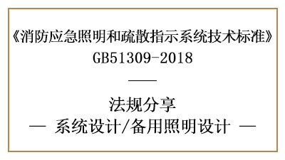 應(yīng)急照明和疏散指示系統(tǒng)的備用照明設(shè)計(jì)要求-四川國晉消防分享